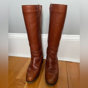 Vintage LL.Bean Brown Leather Boots Sz 7